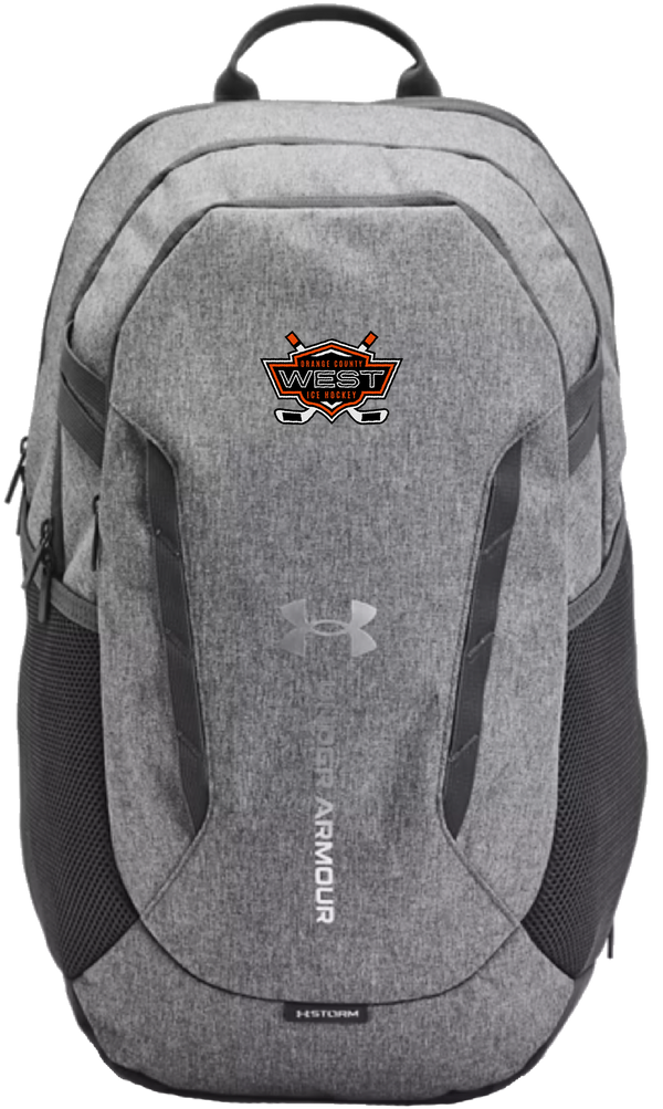 Orange County West UA Hustle 6.0 Team Backpack