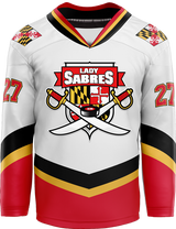 SOMD Lady Sabres Adult Player Sublimated Jersey