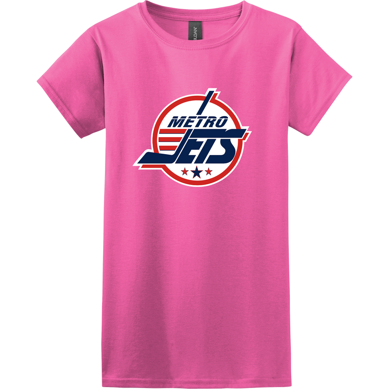 Metro Jets Softstyle Ladies T-Shirt