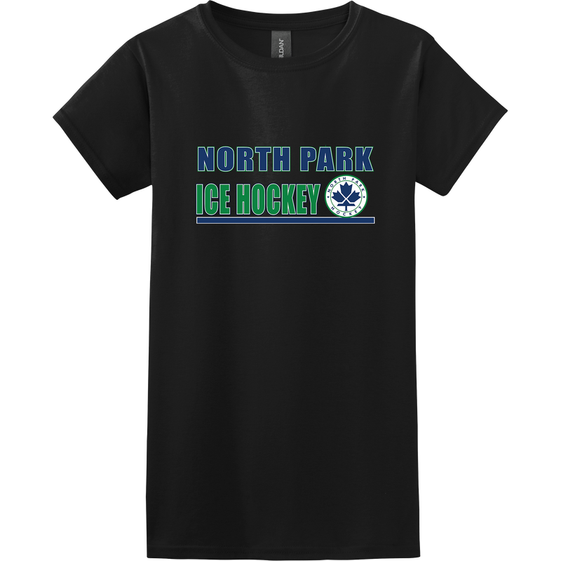 North Park Hockey Softstyle Ladies T-Shirt