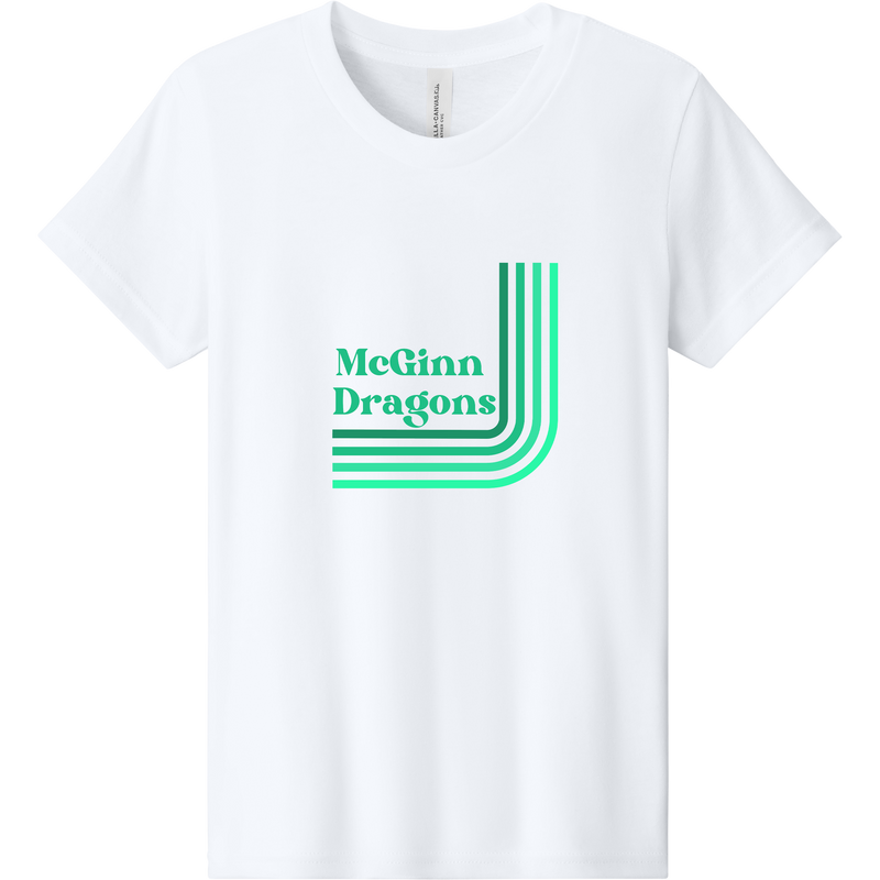 McGinn Elementary Youth 'Vintage' Heather CVC Tee
