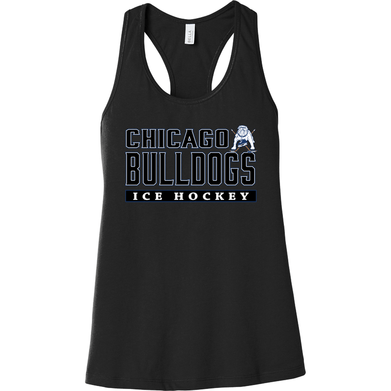 Chicago Bulldogs Womens Jersey Racerback Tank