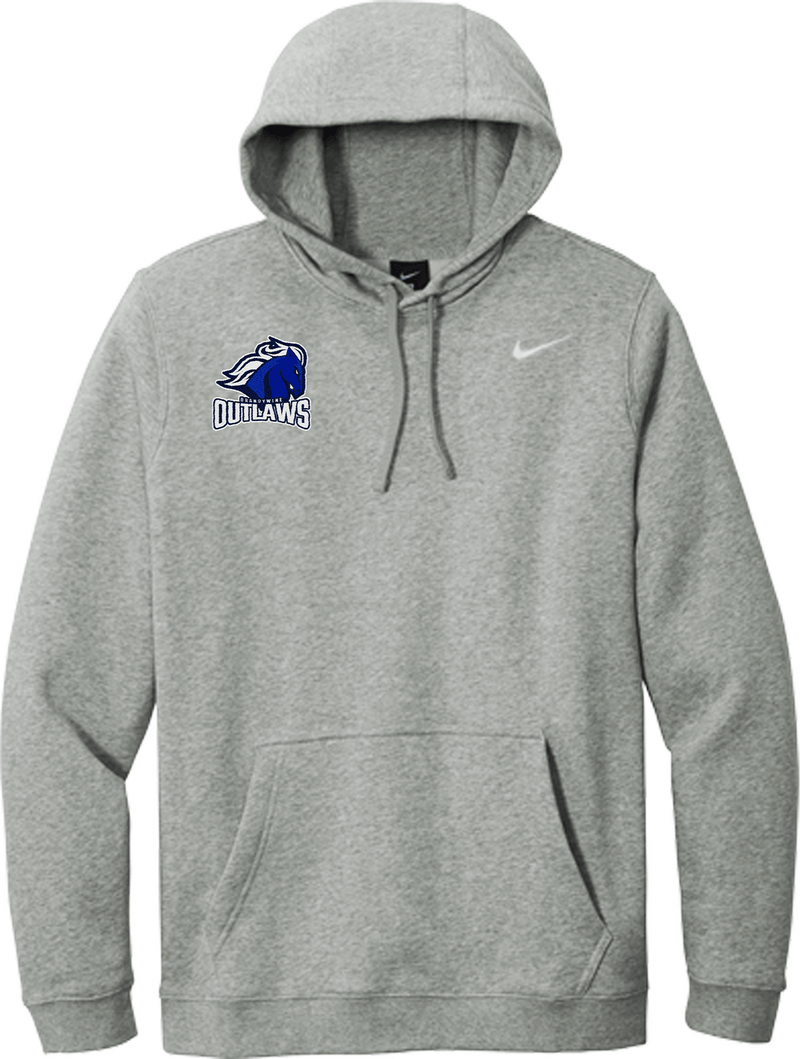 Brandywine Outlaws Nike Club Fleece Pullover Hoodie