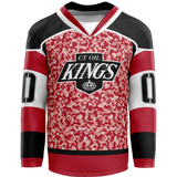 CT Oil Kings Adult Goalie Reversible Sublimated Jersey