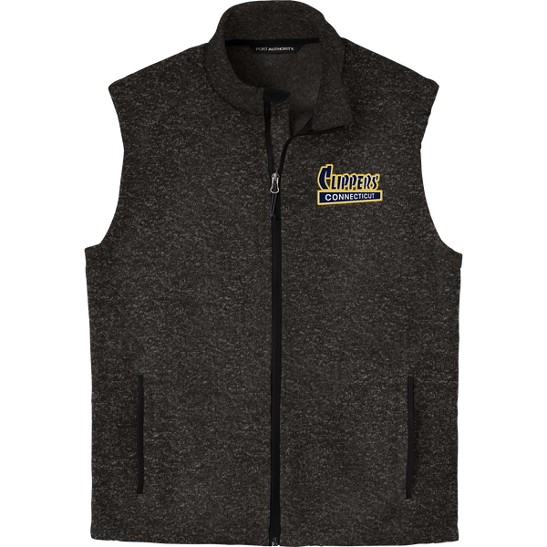 CT Clippers Sweater Fleece Vest