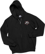 Scary Badgers Ultimate Cotton - Full-Zip Hooded Sweatshirt