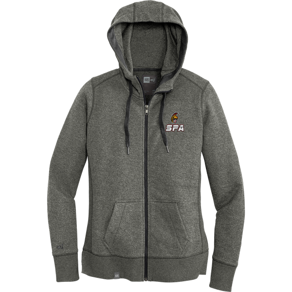Seacoast Spartans (SPA) New Era Ladies French Terry Full-Zip Hoodie