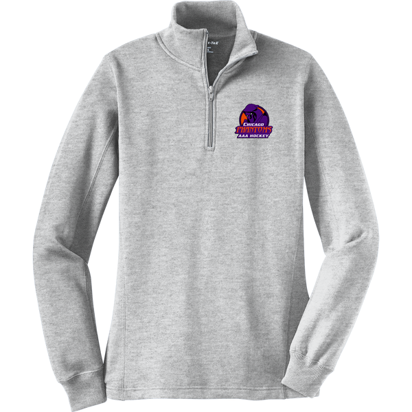 Chicago Phantoms Ladies 1/4-Zip Sweatshirt