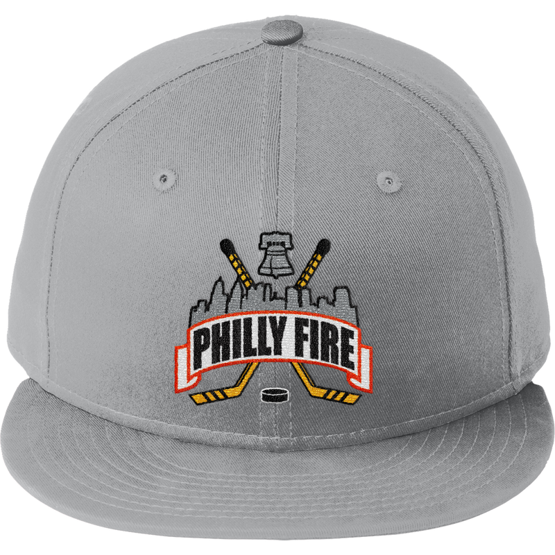 Philly Fire New Era Flat Bill Snapback Cap