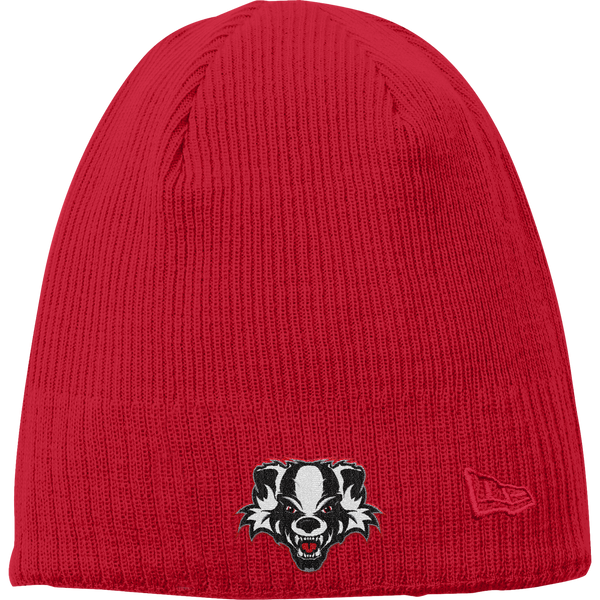 Scary Badgers New Era Knit Beanie