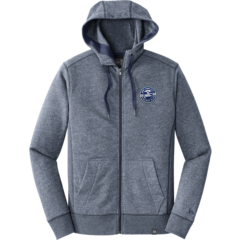 NYC Hockey Club New Era French Terry Full-Zip Hoodie