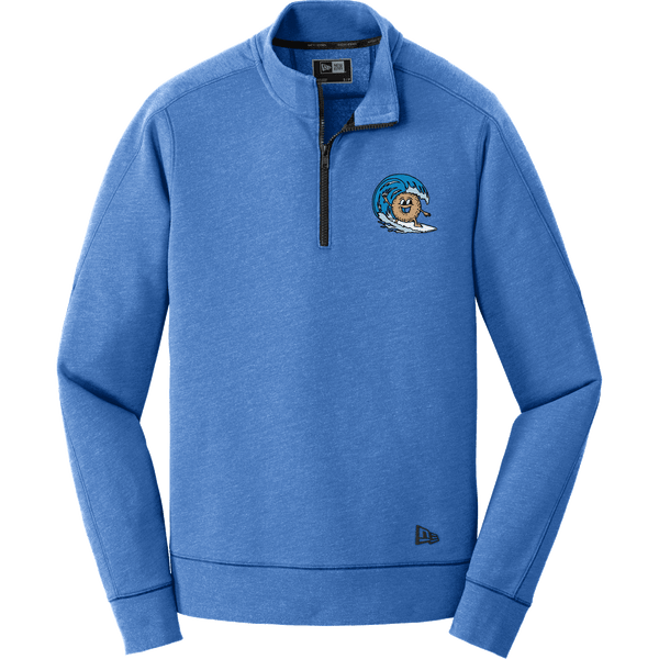 BagelEddi's New Era Tri-Blend Fleece 1/4-Zip Pullover