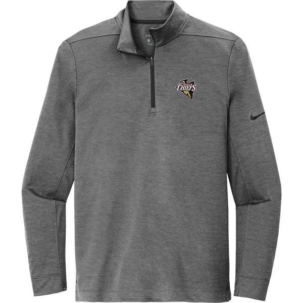 Mercer Chiefs Nike Dry 1/2-Zip Cover-Up