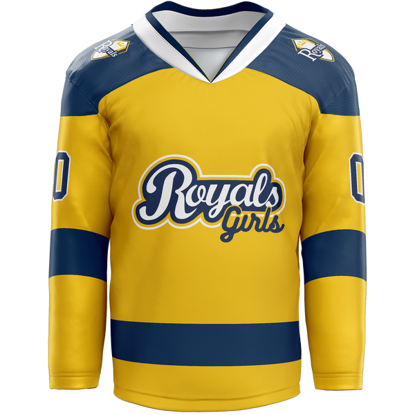 Royals Girls Adult Player Hybrid Jersey