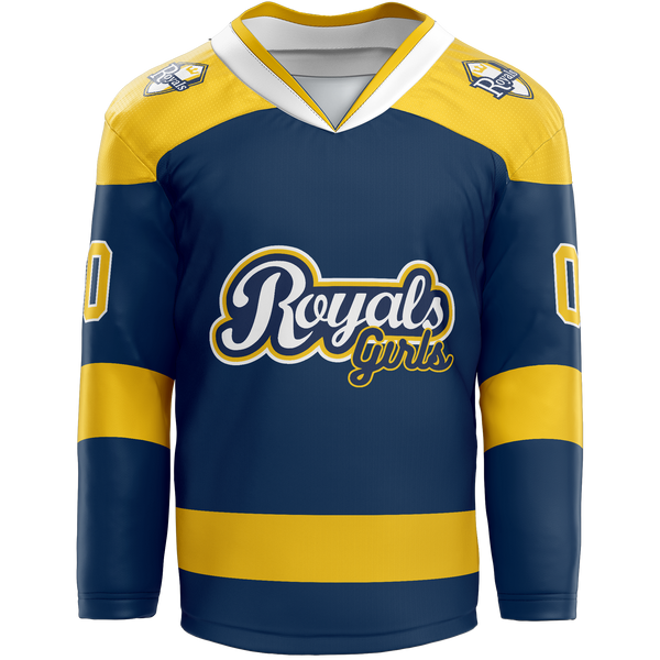 Royals Girls Youth Goalie Hybrid Jersey