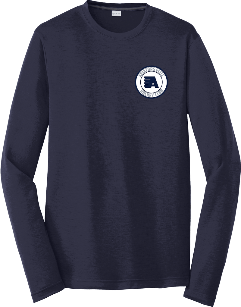 Aspen Aviators Long Sleeve PosiCharge Competitor Cotton Touch Tee