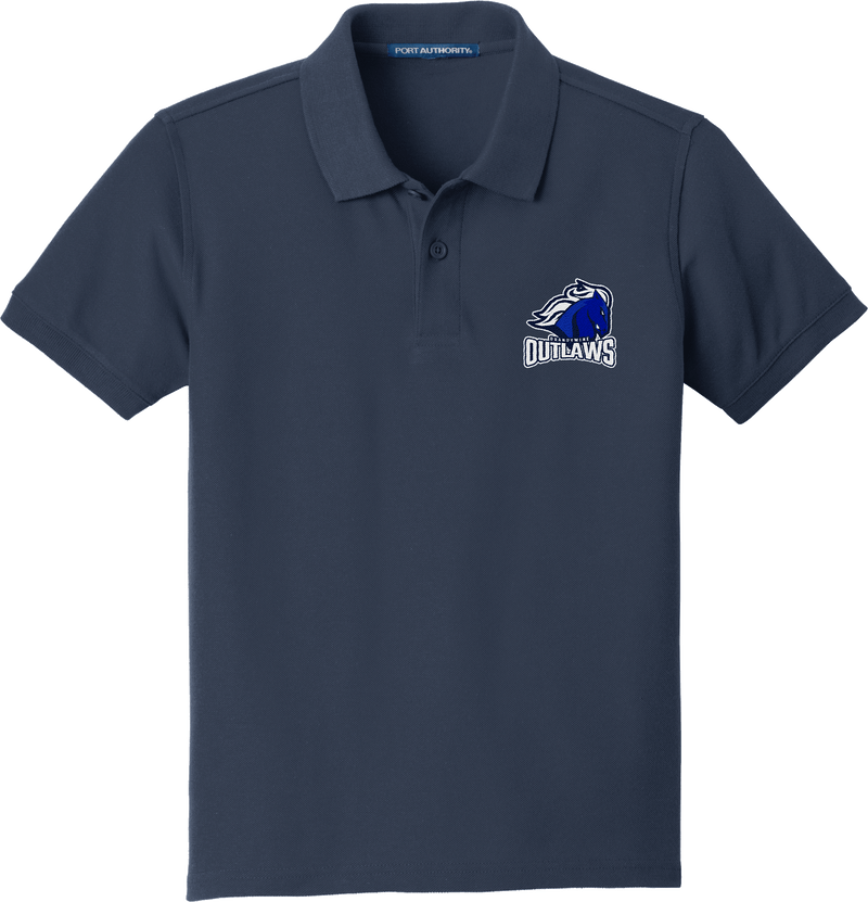 Brandywine Outlaws Youth Core Classic Pique Polo